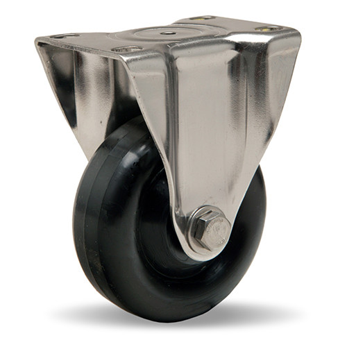 Hamilton Stainless Steel Casters - Series STL   R-STL-35A
With Aqualite Polyolefin Wheel)