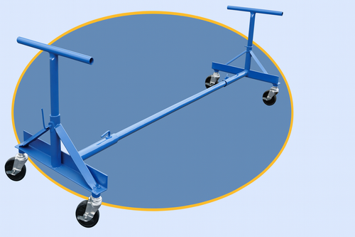 Roll-A-Way MS-18-2440-10 Mobile Conveyor Stand | Material Flow