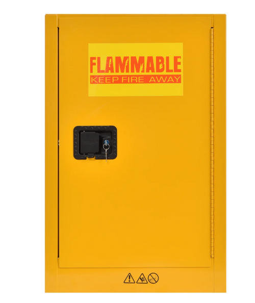 Sandusky Lee Edsal Compact Flammable Safety Cabinet with Single Door- Manual Close - 1   Sandusky Lee Edsal Compact Flammable Safety Cabinet with Single Door- Manual Close - 1