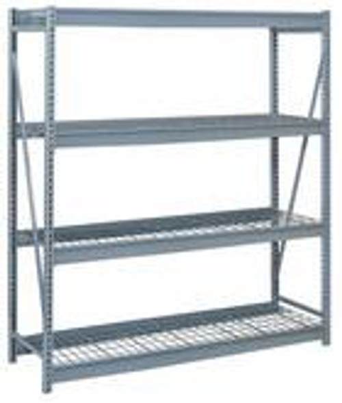 Lyon Bulk Storage Racks - 96 Inch Wide - Wire Decking