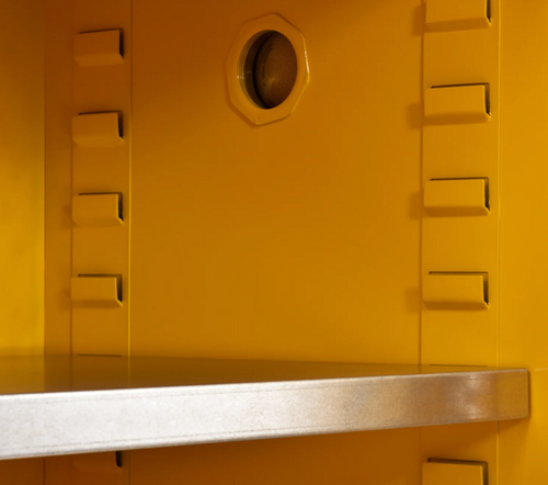 Sandusky Lee Edsal Compact Flammable Safety Cabinet with Single Door- Manual Close - 2 Sandusky Lee Edsal Compact Flammable Safety Cabinet with Single Door- Manual Close - 2