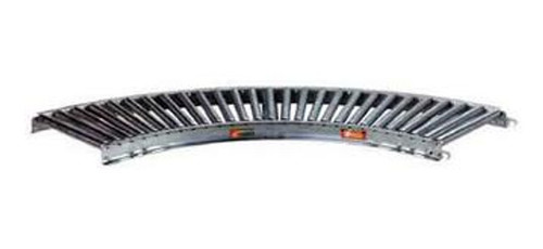 Steel Gravity Roller Conveyor 90 Degree Curved Section