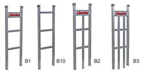 B&P Straight Back Frame Straight Back with 2 Vertical Straps	B3. B&P Straight Back Frame Straight Back with 2 Vertical Straps	B3.