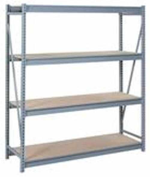 Lyon Bulk Storage Racks - 60 Inch Wide - Particle Board Decking Lyon Bulk Storage Racks - 60 Inch Wide - Particle Board Decking