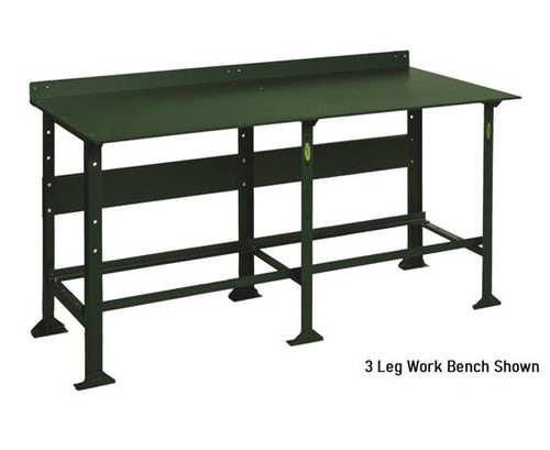 Pollard Brothers 3/8" Steel Plate Top Extra Heavy Duty Work Bench
