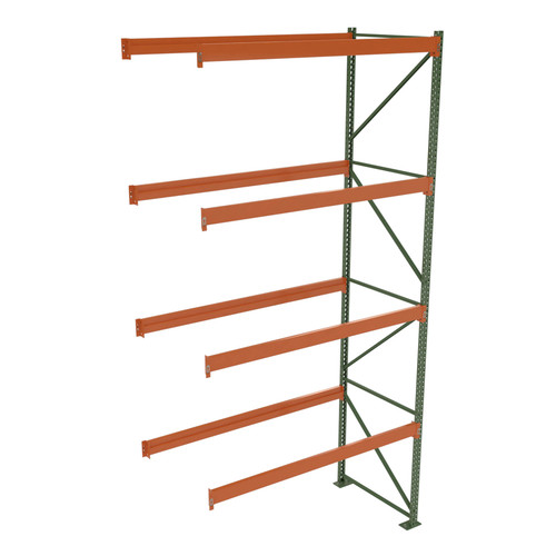 Teardrop Storage Rack - Add-on Unit without Deck - 120 in x 36 in x 16 ft