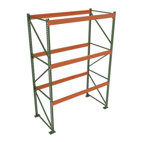 Teardrop Storage Rack - Starter Unit without Deck - 96 in x 48 in x 12 ft