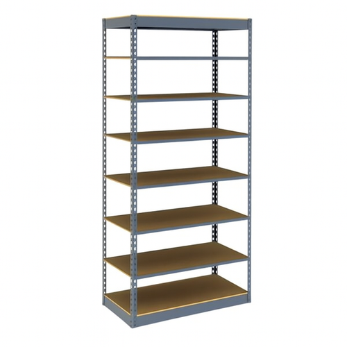 Material Flow 8 Shelf Boltless Shelving 6"W x 12"D x 84"H 