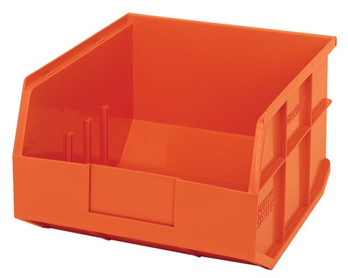 Quantum SSB425 Stackable Shelf Bins - Orange
