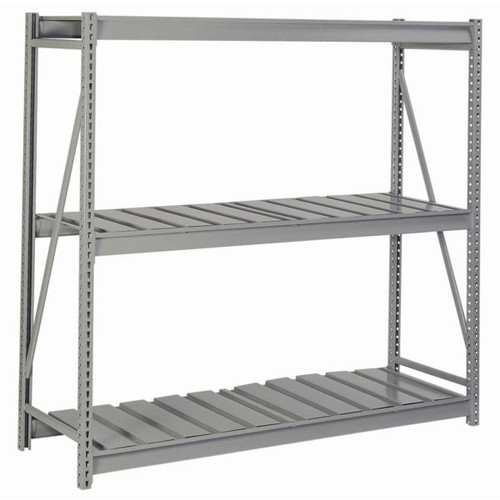 Lyon Bulk Storage Racks - 72 Inch Wide - Ribbed Steel Decking
