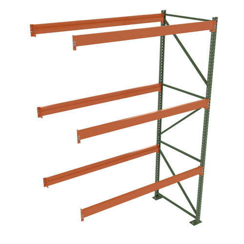 Teardrop Storage Rack - Add-on Unit without Deck - 144 in x 48 in x 16 ft