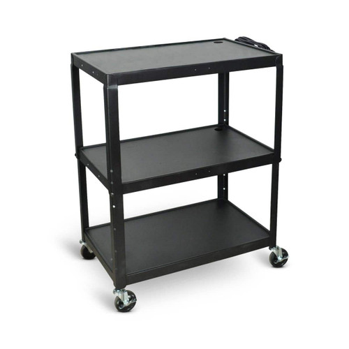 Luxor AVJ42XL Extra-Large Adjustable-Height Steel AV