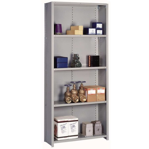 Lyons 8000 Series Closed Steel Shelving - 36"W x 12"D x 84"H Lyons 8000 Series Closed Steel Shelving - 36"W x 12"D x 84"H
