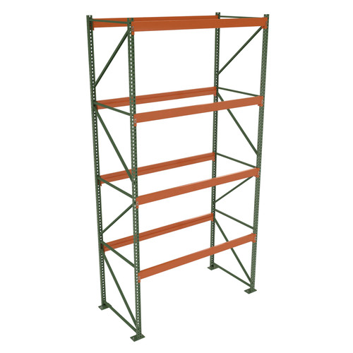 Teardrop Storage Rack - Starter Unit without Deck - 144 in x 36 in x 16 ft Teardrop Storage Rack - Starter Unit without Deck - 144 in x 36 in x 16 ft