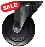 Material Flow 20 Series Hard Rubber Light-Medium Duty Casters 5 Inch