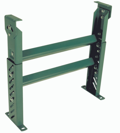 Roach SS Heavy-Duty Conveyor Supports - 6000 lb Capacity 7"-23" and 25"-51" Between Frames