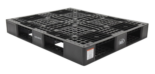 Vestil PLP2-4840-BLACK Black Plastic Pallet