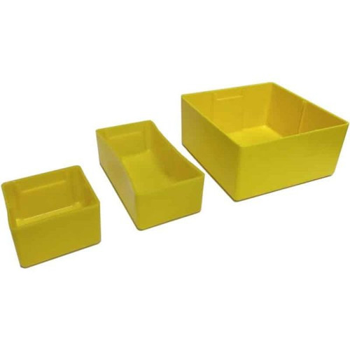 Lyon Removable Yellow Plastic Bins NF240362 | Material Flow