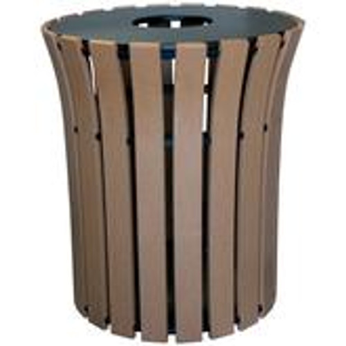 Vestil Trash Receptacles - 33 Gallon Flared Top