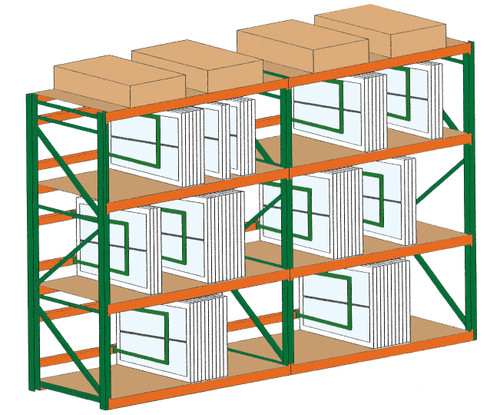 Material Flow Window Storage Racks