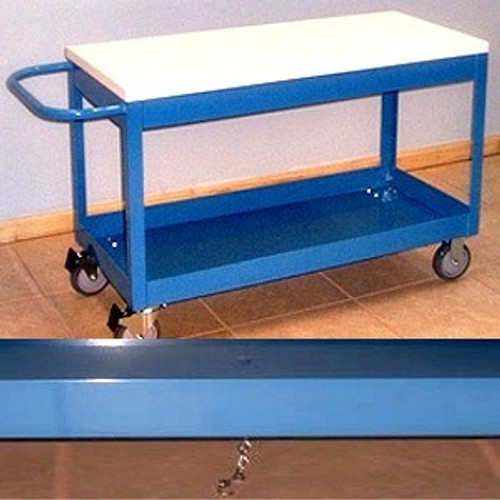 Bench Depot Pull Cart with ESD Laminated Top Bench Depot Pull Cart with ESD Laminated Top
