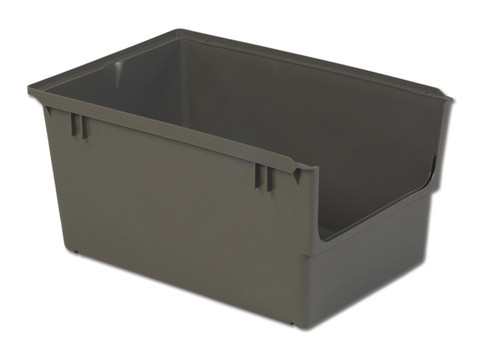 Lewis Bins Orbis NO2415-12 Heavy Duty Shelf Bins - Grey