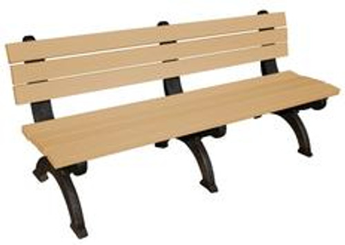 BEN-PMQB-72-BKCD Recycled Plastic Park Benches BEN-PMQB-72-BKCD Recycled Plastic Park Benches