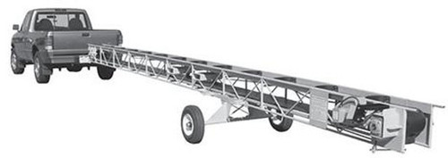 E-ZLift 38 Belt Bucket Conveyors 4" Buckets | Material Flow