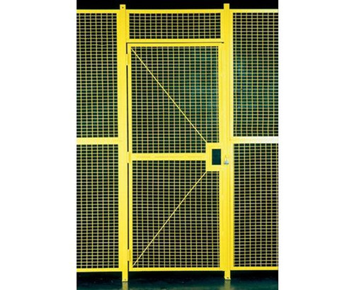 Jesco 391661 High Security Wire Partition System: Hinge Doors - 4