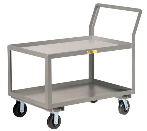 Sloped Handle Heavy-Duty Utility Cart  Model No. GLK-2436-6PH