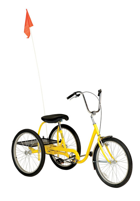 Yellow Industrial Bicycle