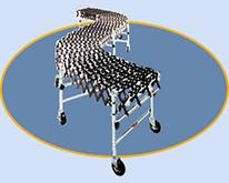 Medium Duty Accordion Wheel Conveyors - 14" Widths