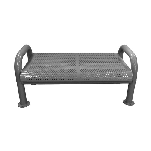 Leisure Carft 4' U-Leg Perforated Bench Without Back