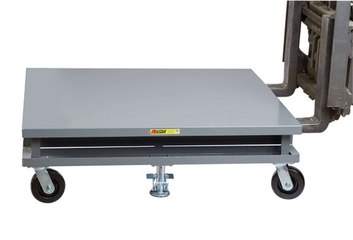 Little Giant Pallet Dolly w/Locks PDS-40-6PHFP2FL | Material Flow Little Giant Pallet Dolly w/Locks PDS-40-6PHFP2FL | Material Flow