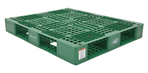 Vestil PLP2-4840-GREEN Green Plastic Pallet
