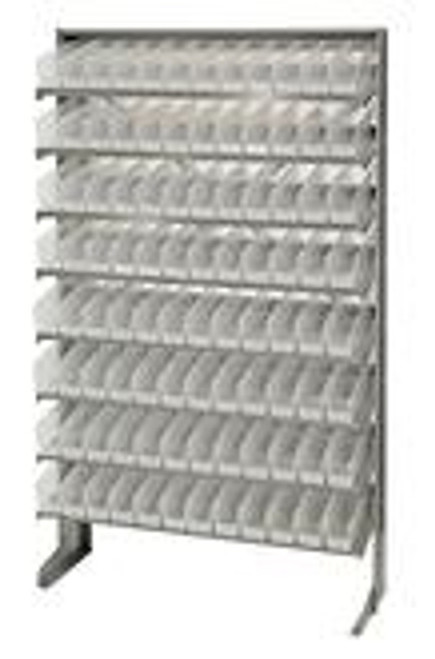 Quantum Clear-View Single-Sided Pick Rack, Model QRPS-100CL