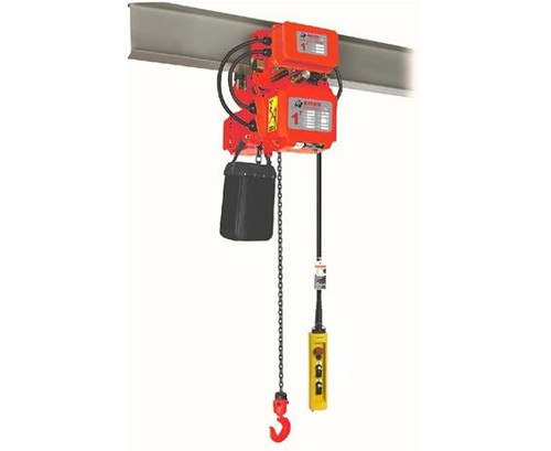 Bison 3-phase electric chain hoist with Motorized Trolley Bison 3-phase electric chain hoist with Motorized Trolley