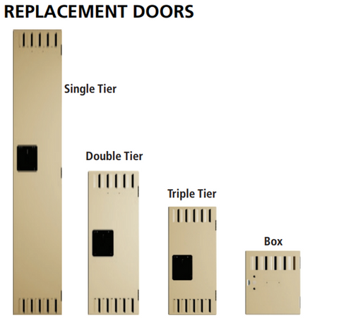 Tennsco LDTD-1230 Locker Door | Material Flow Tennsco LDTD-1230 Locker Door | Material Flow