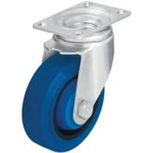 Vestil Blue High Quality Non-Marking Solid Rubber Casters Vestil Blue High Quality Non-Marking Solid Rubber Casters