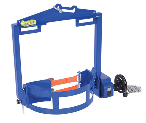 Vestil DCT-2000 Hoist Mounted Drum Carrier and Rotator