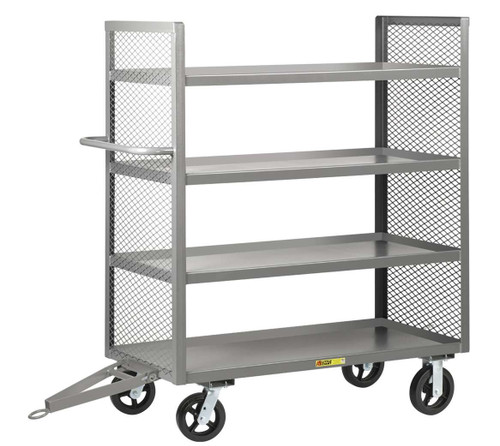 Little Giant DET4L3060-8MRRD Towable Shelf Truck | Material Flow