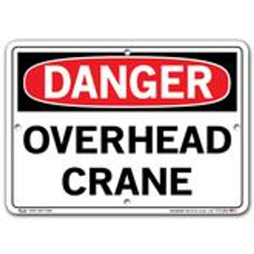 Vestil Danger Overhead Crane