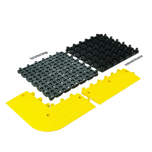 Wearwell 560.78X18X18BK-CS10 ErgoDeck Modular Flooring
