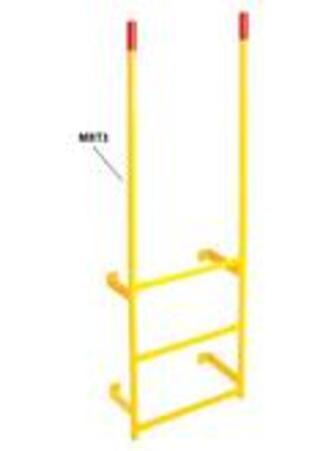 Wall-Mount Walk-Through Steel Dock Ladder