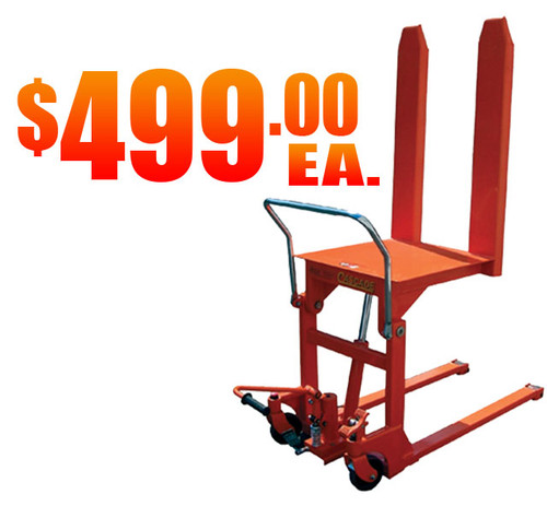 Material Flow CTM100 Hydraulic Tilt Fork Truck Manual for Sale