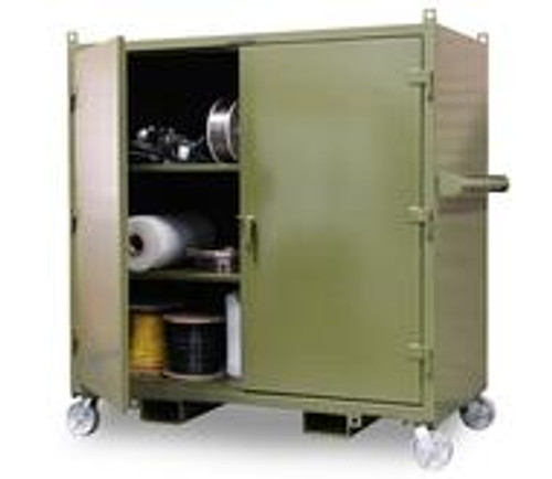 Mobile Job Site Cabinet