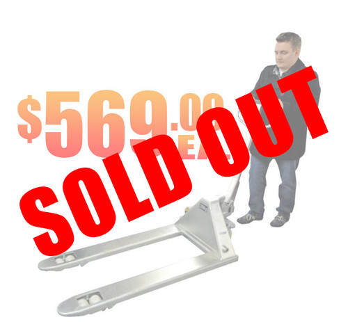 Material Flow CPJ2748HG Galvanized Pallet Jack