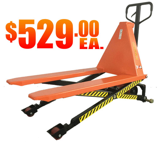 Material Flow CPSL2145 CPSL2745 High Reach Pallet Scissor Jack