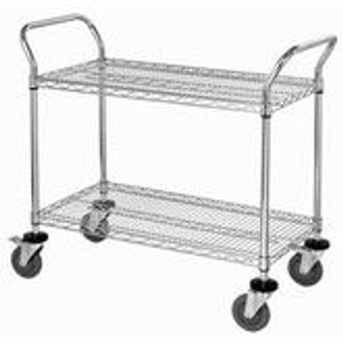 Quantum Stainless Steel Wire Utility Carts