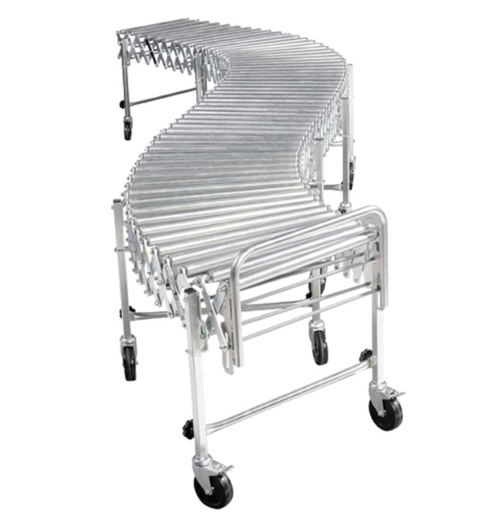 FMH Conveyors NestaFlex 200 Series Expandable Portable Roller Conveyors 30" Wide